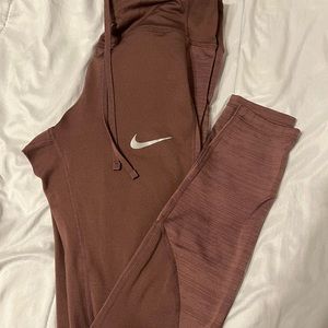 Nike brown leggings soft